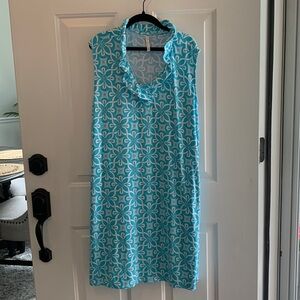 Lulu-B Ruffle neck dress.